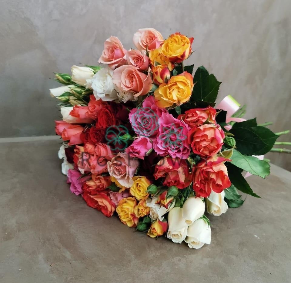 Букет цветов из: Розы в Новоблагодарном