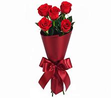 Букет 5 Красных роз Эдлесс Лав в Новоблагодарном