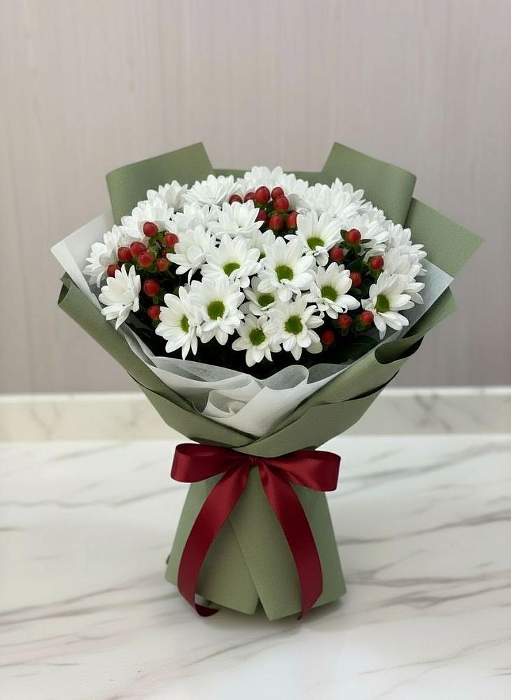 Букет цветов из: Хризантемы в Новоблагодарном