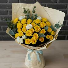 Букет цветов из:  Розы в Новоблагодарном