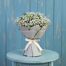 Букет цветов из:  Гипсофила #REPLACE_PRED# Новоблагодарном