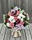 Букет цветов из: Альстромерии, Гвоздики, Розы и Хризантемы в Новоблагодарном