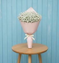 Букет цветов из:  Гипсофила #REPLACE_PRED# Новоблагодарном