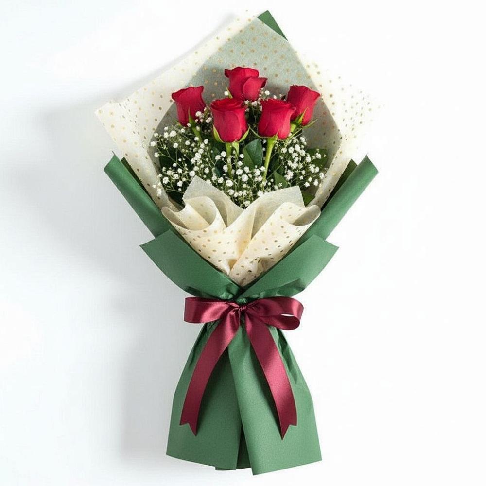 Букет цветов из: Розы в Новоблагодарном