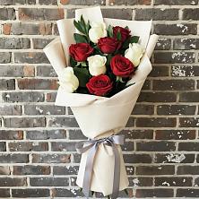 Букет цветов из:  Розы в Новоблагодарном