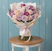 Букет цветов из:  Розы в Новоблагодарном