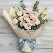 Букет цветов из:  Лизиантусы в Новоблагодарном
