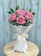 Букет цветов из:  Розы в Новоблагодарном
