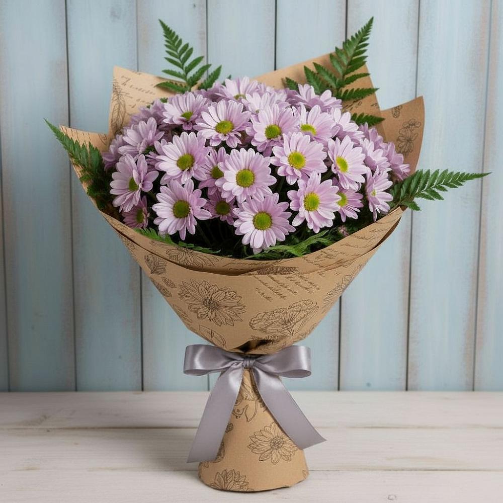 Букет цветов из: Хризантемы в Новоблагодарном