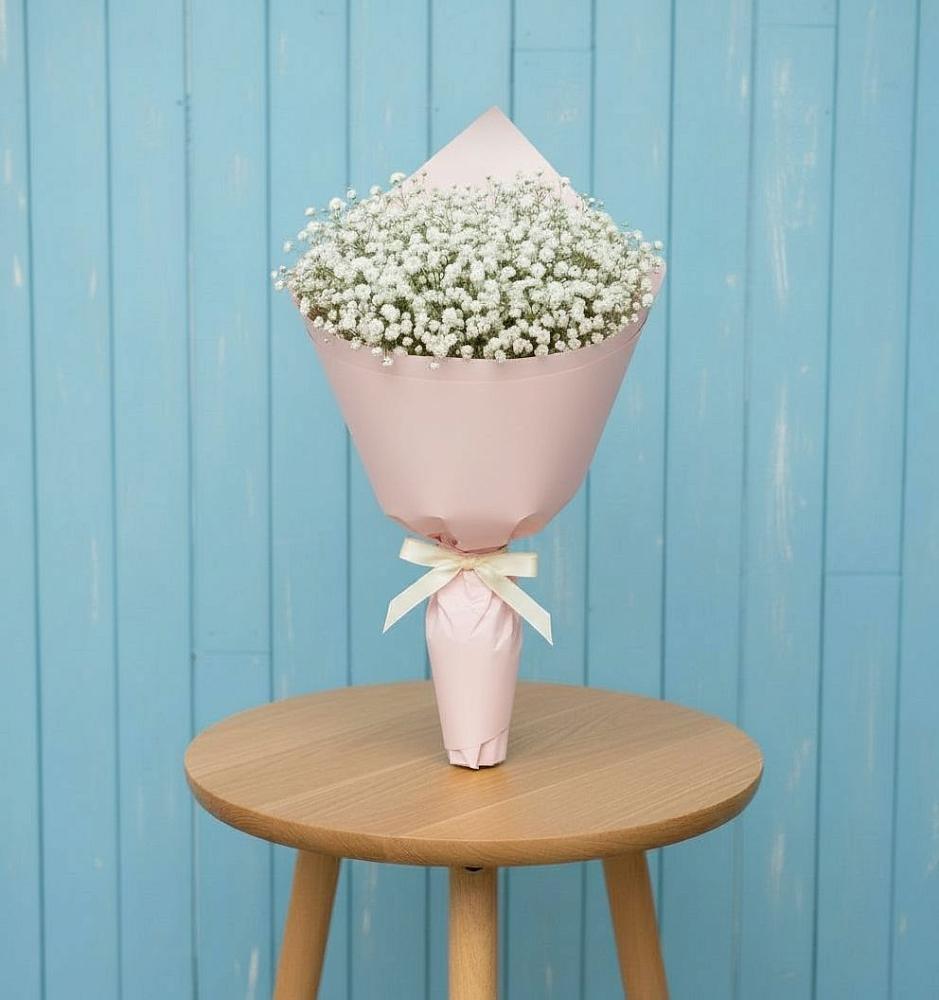 Букет цветов из: Гипсофила в Новоблагодарном