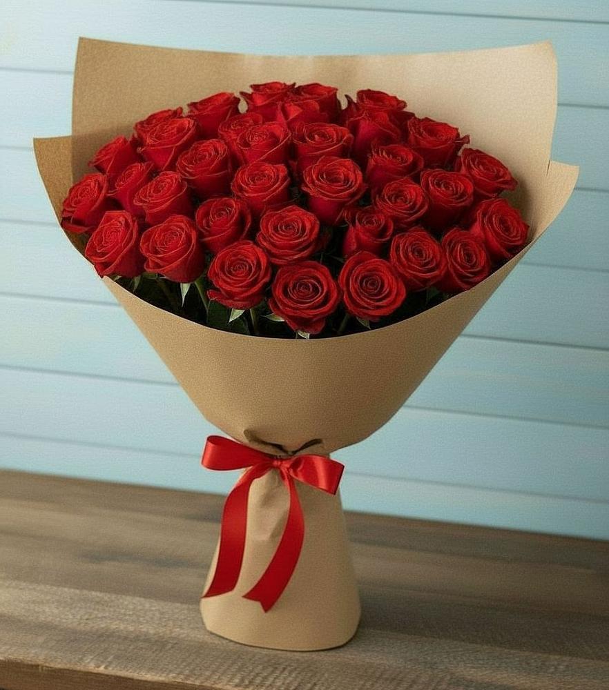 Букет Красные розы Милано в Новоблагодарном