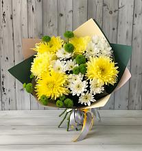 Букет цветов из:  Хризантемы в Новоблагодарном