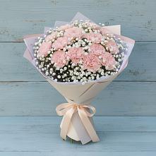 Букет цветов из:  Гвоздики в Новоблагодарном