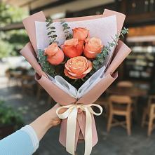 Букет цветов из:  Розы в Новоблагодарном