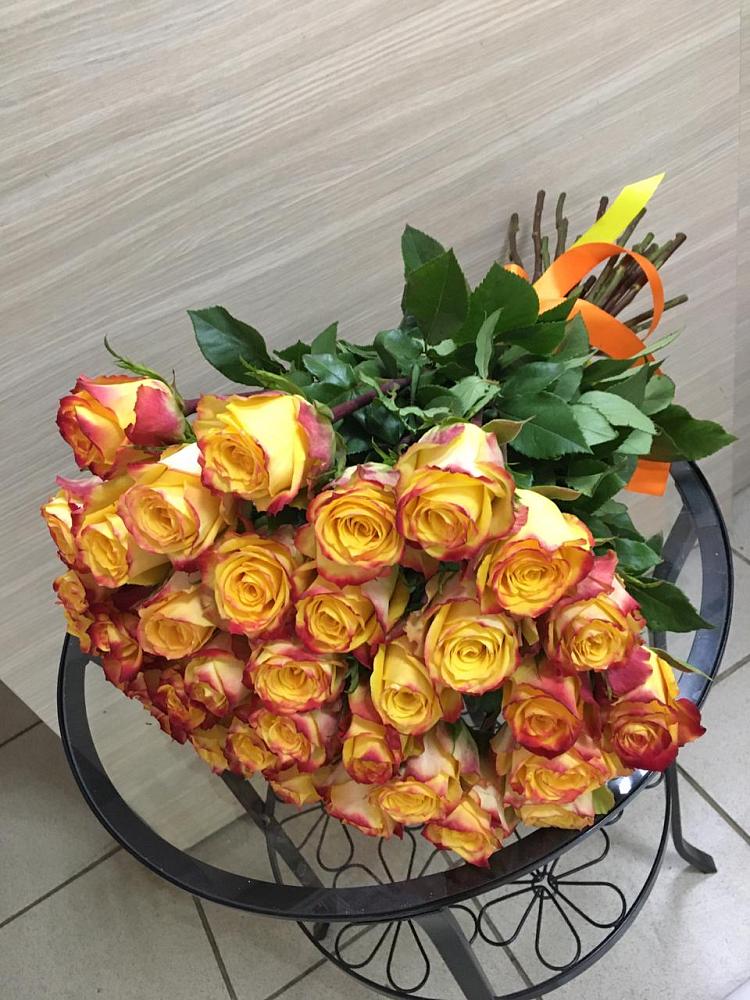 Букет Желтые розы в Новоблагодарном