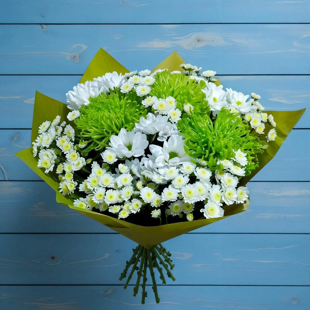Букет цветов из: Хризантемы в Новоблагодарном