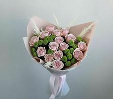 Букет цветов из:  Розы и Хризантемы в Новоблагодарном