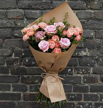 Букет цветов из:  Розы в Новоблагодарном