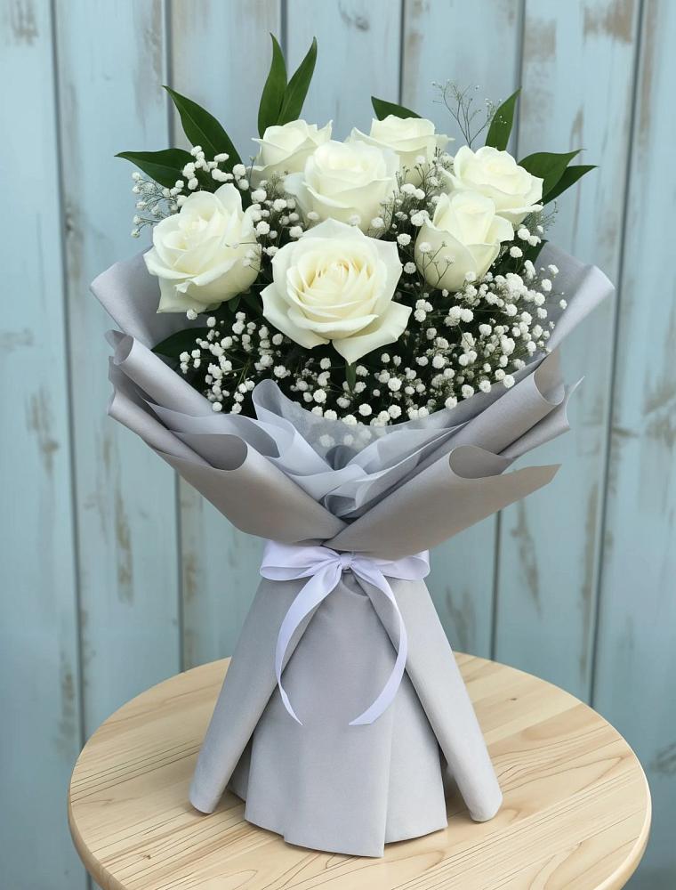 Букет цветов из: Розы в Новоблагодарном