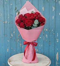 Букет цветов из:  Розы в Новоблагодарном