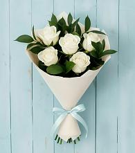 Букет цветов из:  Розы в Новоблагодарном
