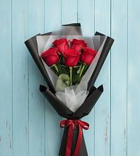 Букет цветов из:  Розы #REPLACE_PRED# Новоблагодарном