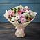 Букет цветов из: Хризантемы, Альстромерии и Розы в Новоблагодарном